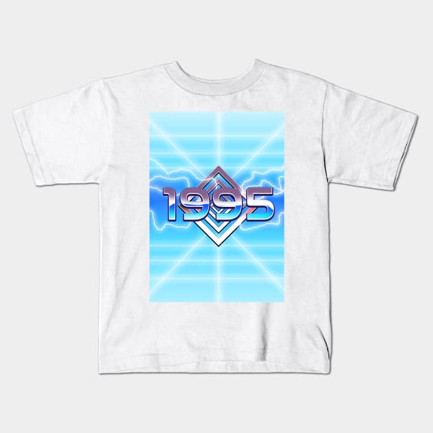 Electronic 1995 Kids T-Shirt by nickemporium1